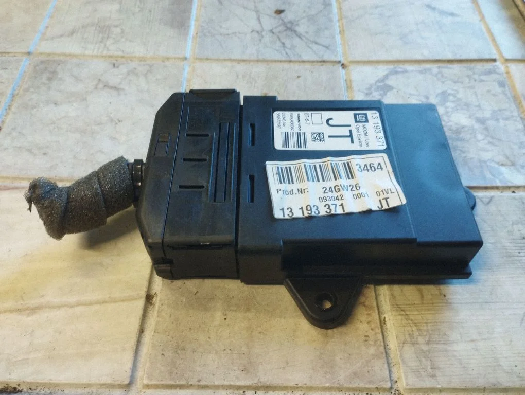 Comfort/convenience module 13193371JT