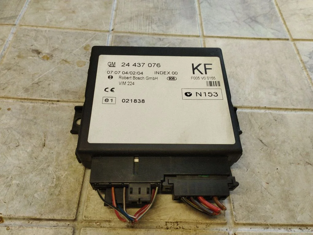 Comfort/convenience module 24437076