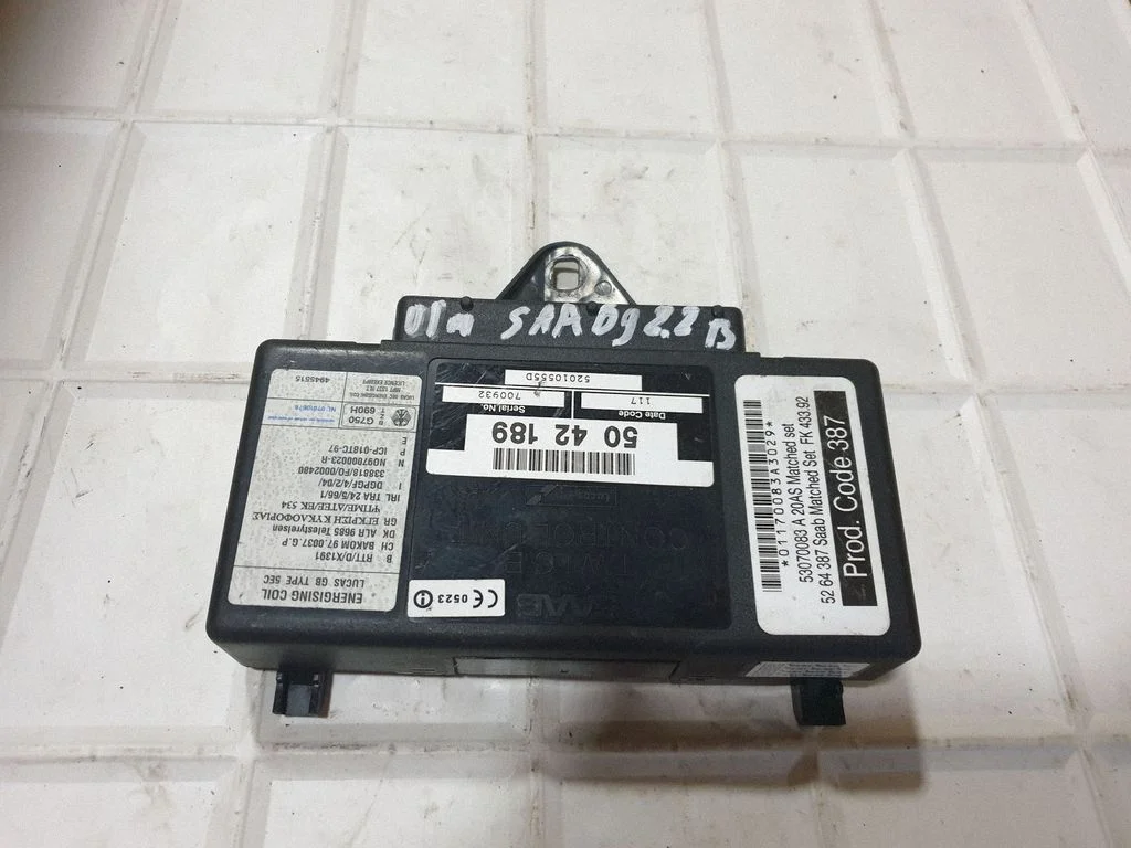 Comfort/convenience module – Saab 9-3 Ver1 (1998-2005)
