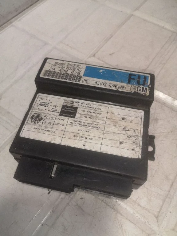Comfort/convenience module – Opel Astra G (1998-2009)