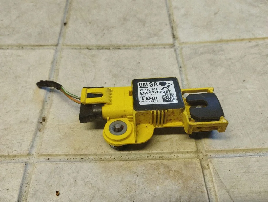 Airbag deployment crash/impact sensor 24460761