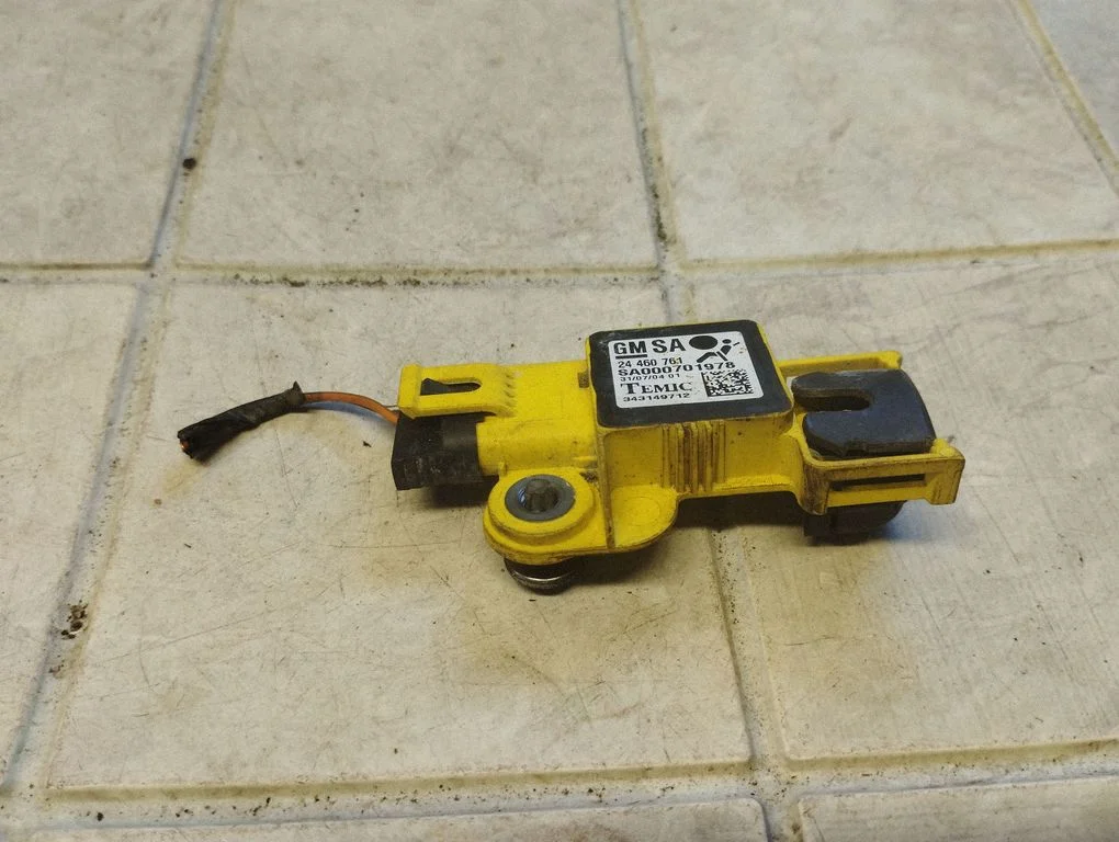 Airbag deployment crash/impact sensor 24460761