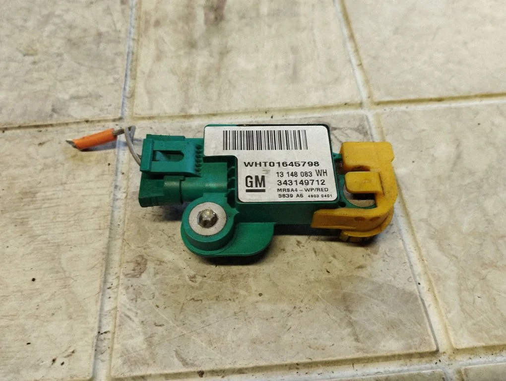 Airbag deployment crash/impact sensor 13148083WH