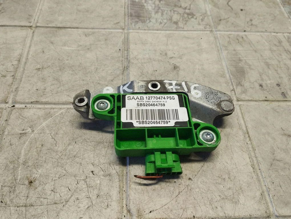 Airbag deployment crash/impact sensor – Saab 9-5 (2006-2010)