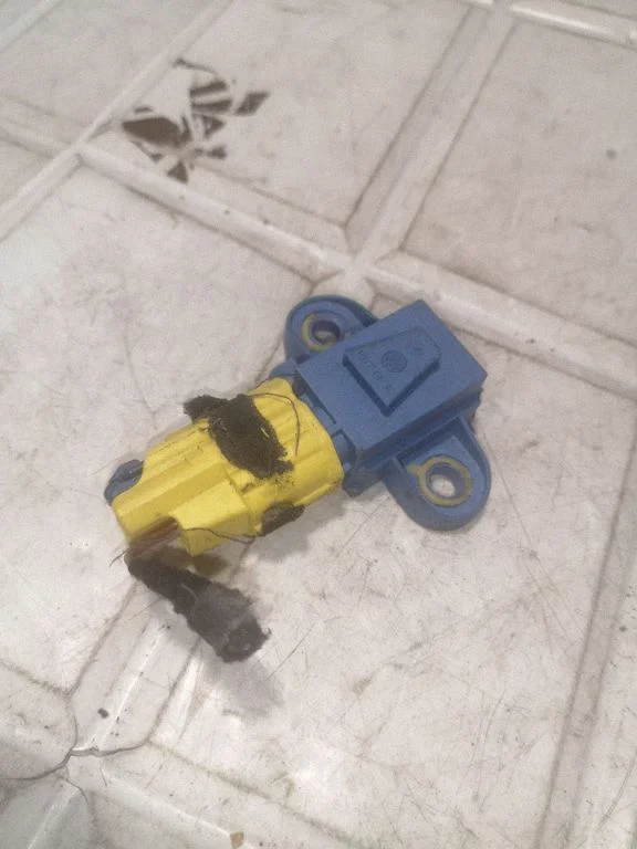 Airbag deployment crash/impact sensor 1K0955557A