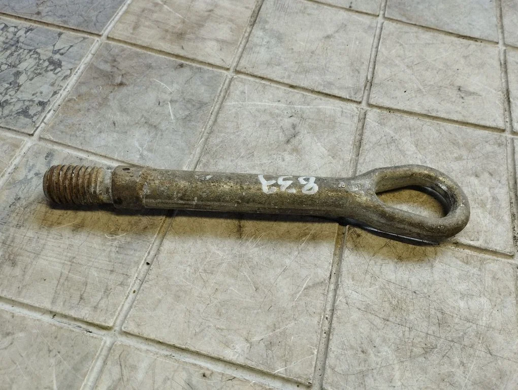 Towing hook eye
