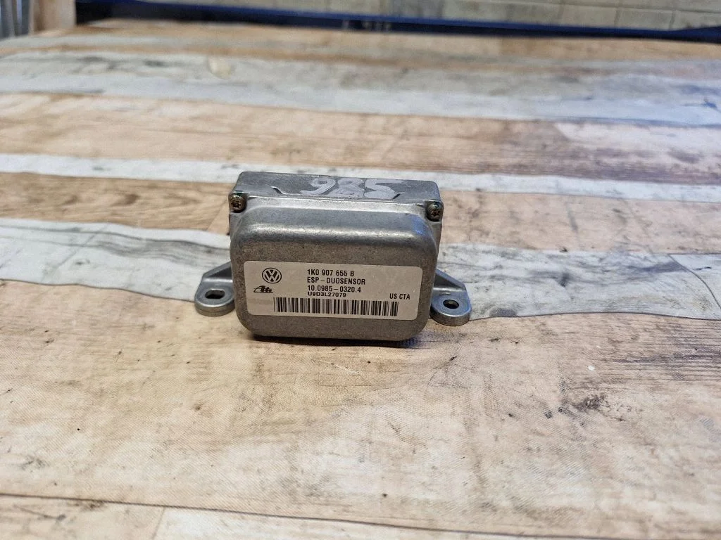 ESP acceleration yaw rate sensor 1K0907655B
