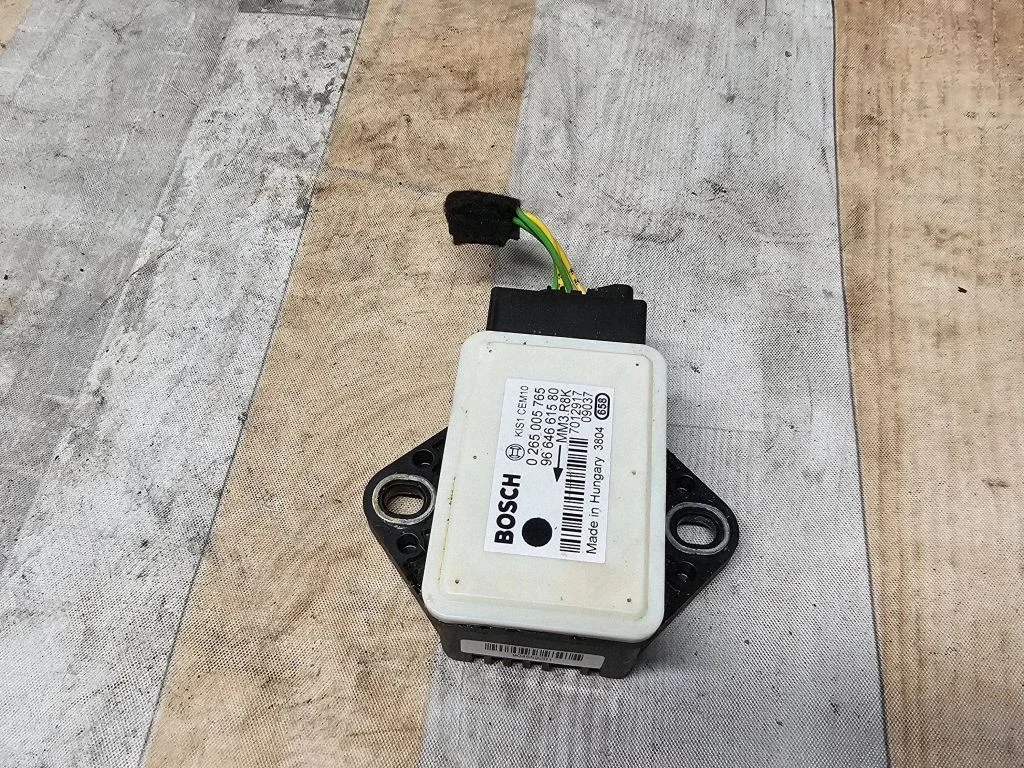 ESP acceleration yaw rate sensor 9664661580