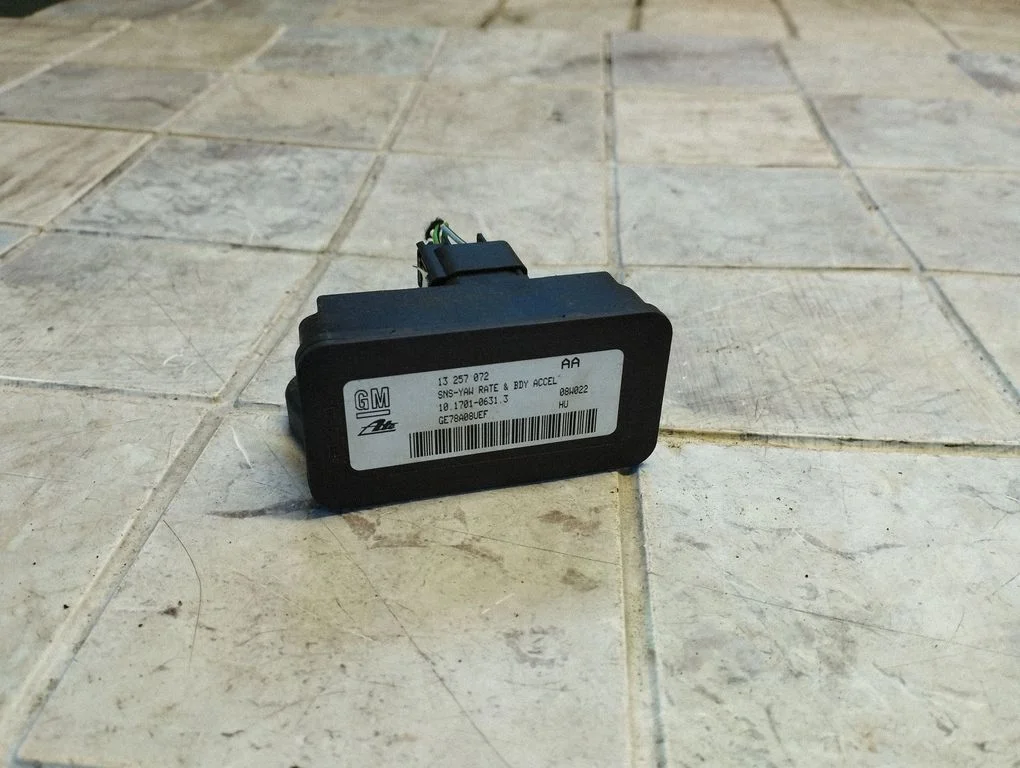 ESP acceleration yaw rate sensor 13257072