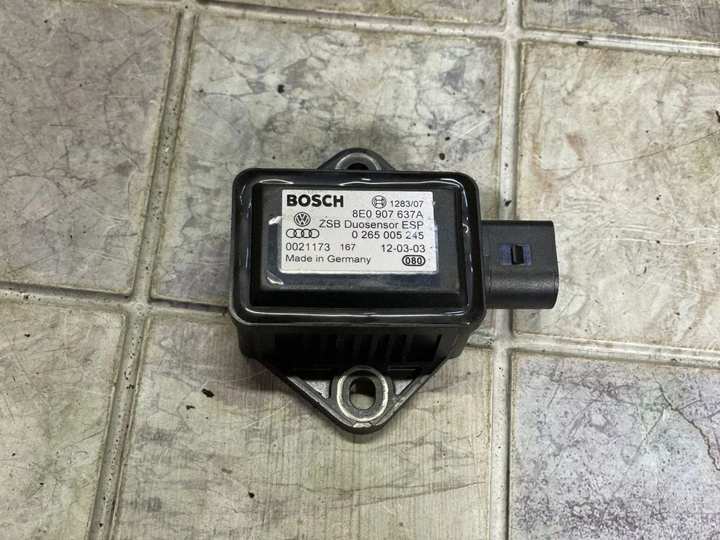 ESP acceleration yaw rate sensor 8E0907637A