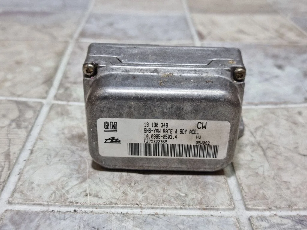 ESP acceleration yaw rate sensor 13130348
