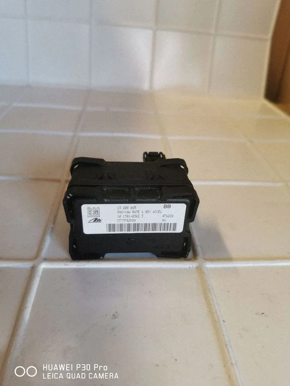 ESP acceleration yaw rate sensor 13208665