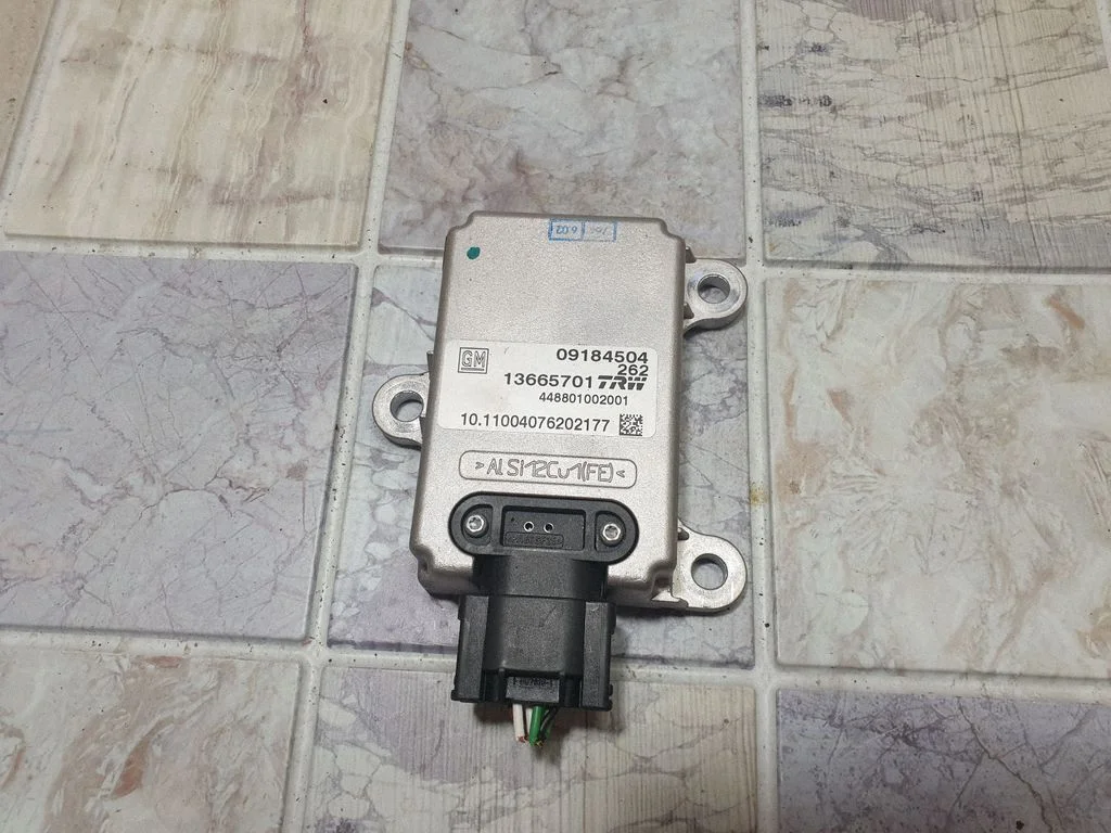 ESP acceleration yaw rate sensor 09184504