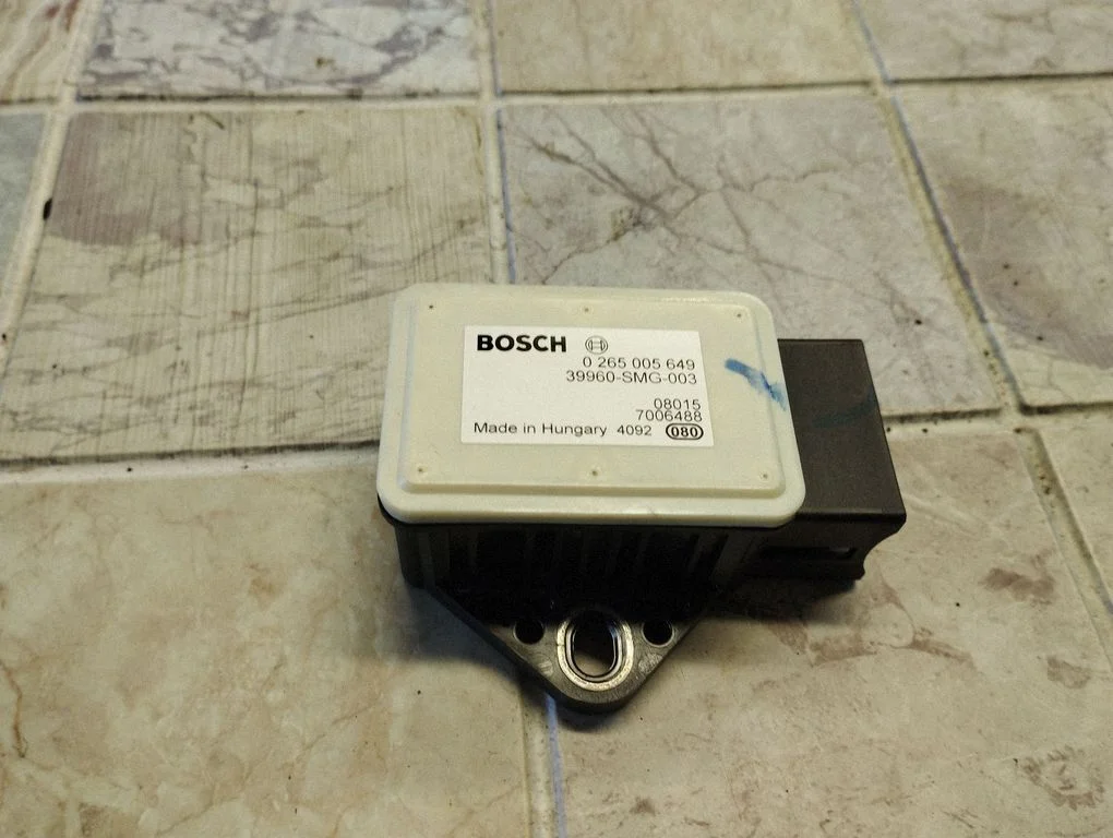 ESP acceleration yaw rate sensor 0265005649