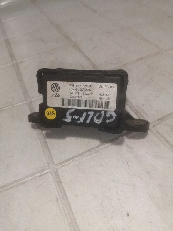 ESP acceleration yaw rate sensor 7H0907655A