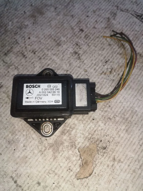 ESP acceleration yaw rate sensor – Mercedes-Benz A-Class W168 (1997-2004)