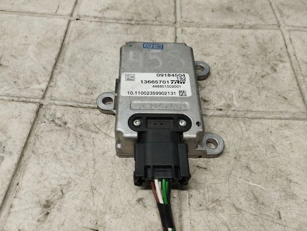 ESP acceleration yaw rate sensor 09184504