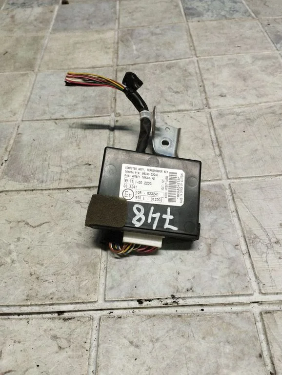 Immobilizer control unit/module 8978002040