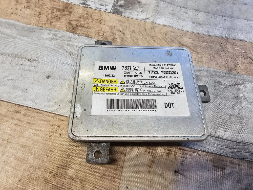 Headlight ballast module Xenon 7237647