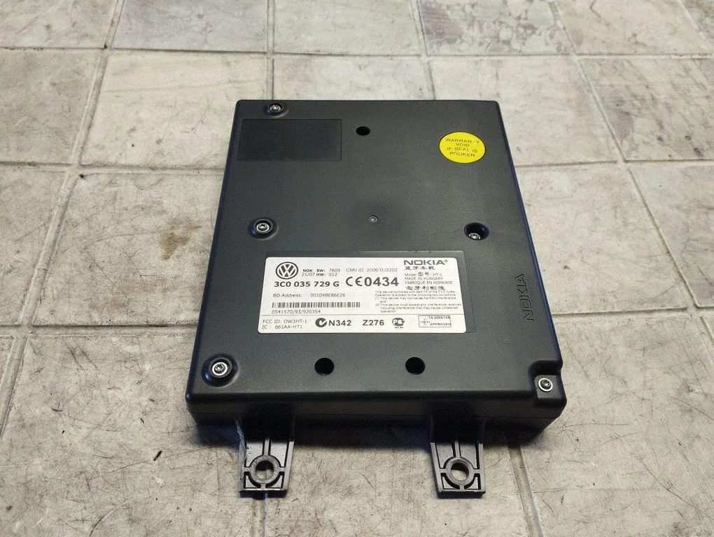 Bluetooth control unit module 3C0035729G