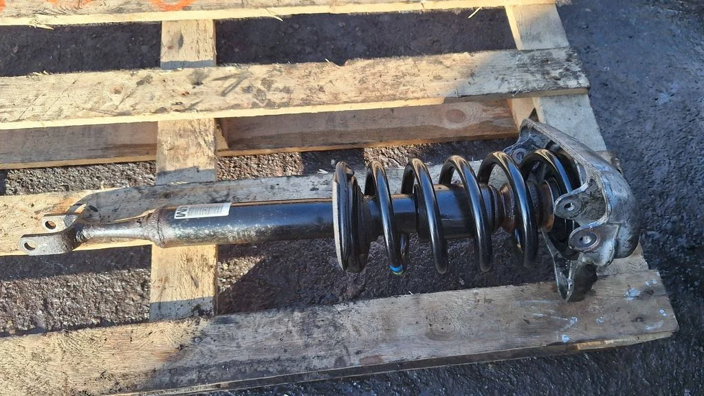 Front shock absorber with coil spring – front left