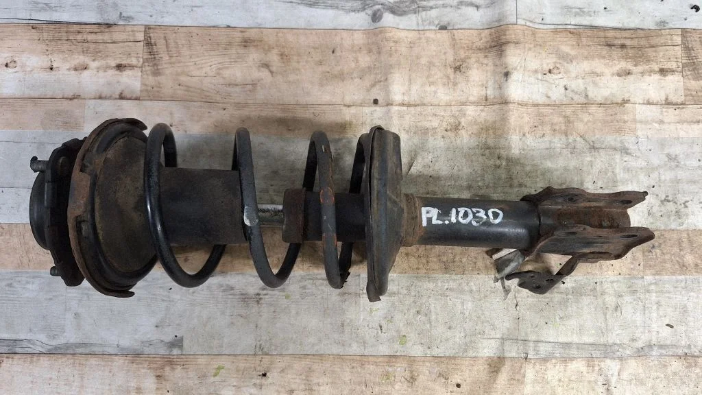 Front shock absorber with coil spring – front left