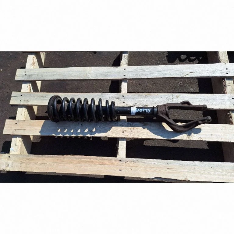 Front shock absorber with coil spring – left