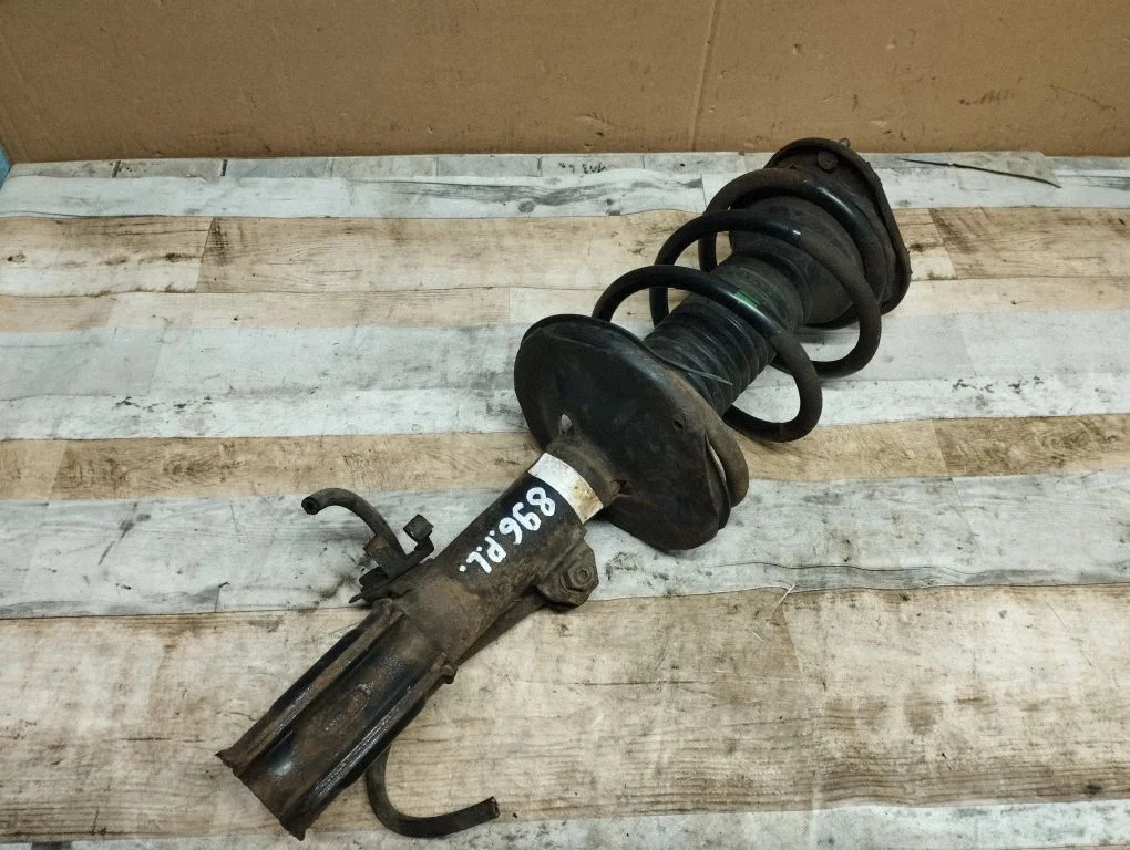 Front shock absorber with coil spring – front left