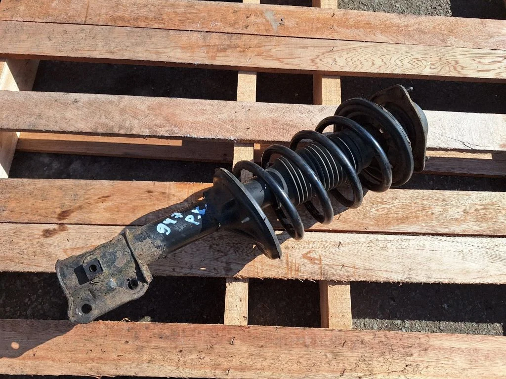 Front shock absorber with coil spring – front left