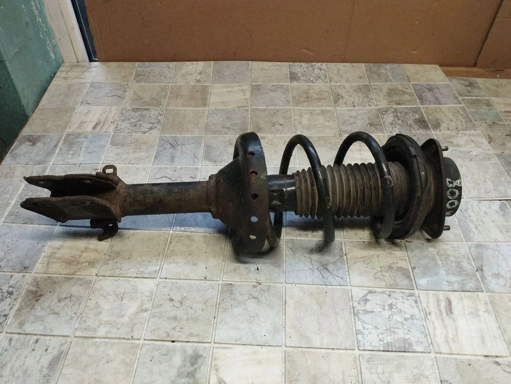 Front shock absorber with coil spring – front left