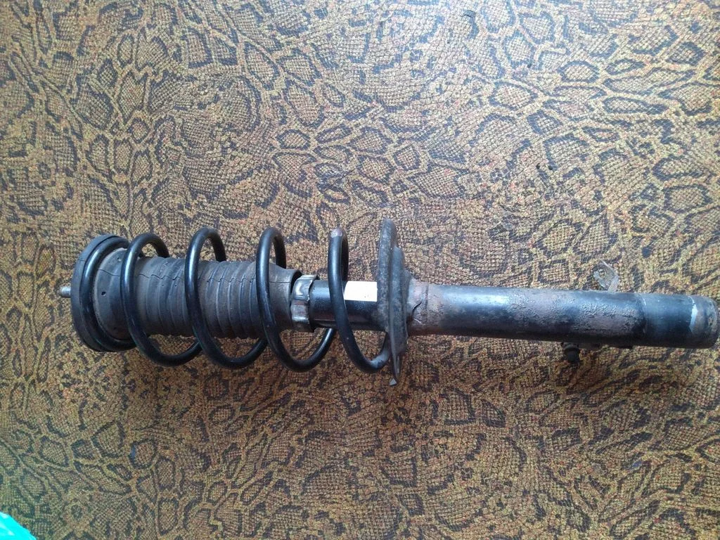 Front shock absorber with coil spring – Citroen C1 (2006-2013), right