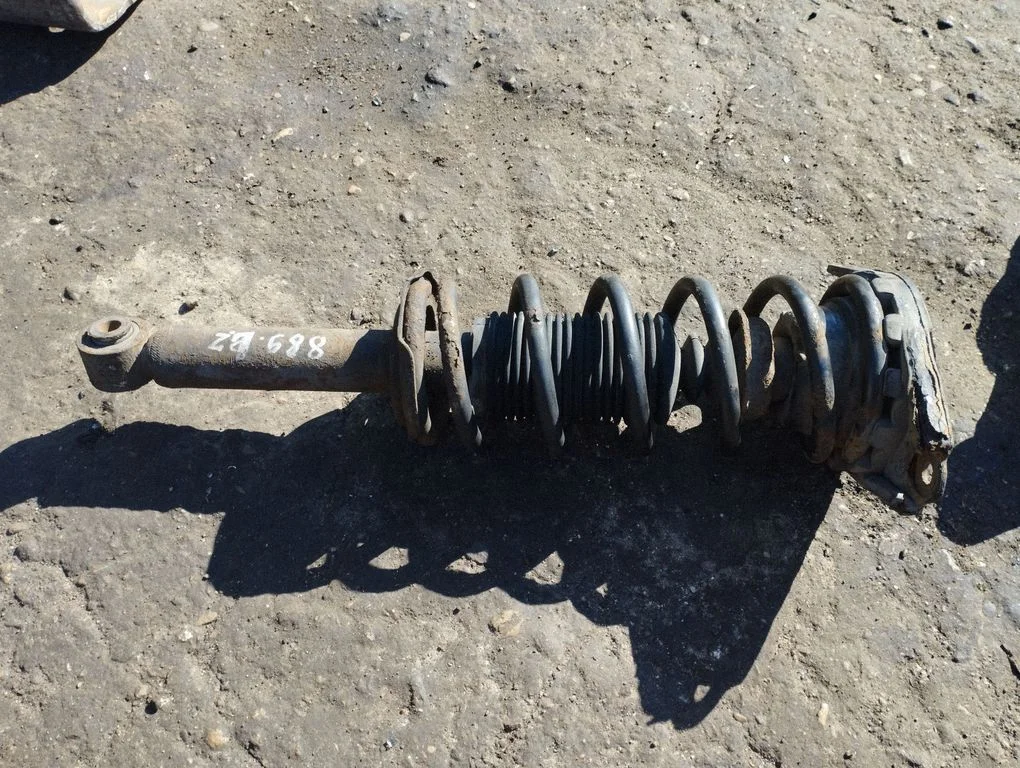 Rear shock absorber with coil spring – rear right