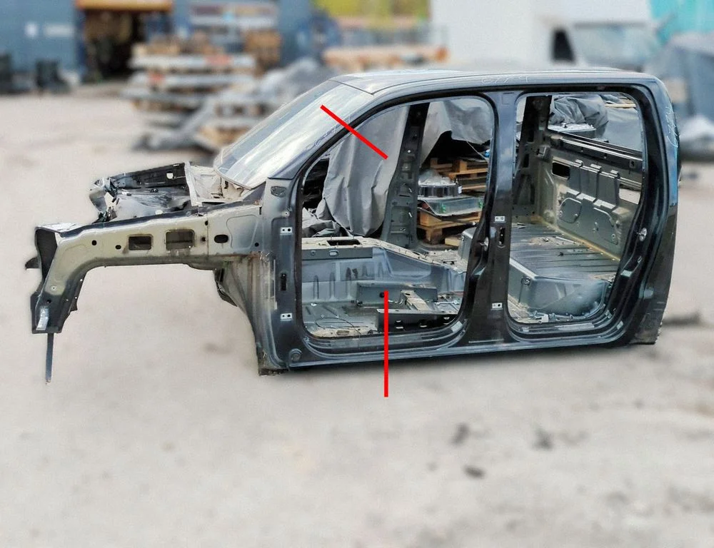 Front quarter panel – left