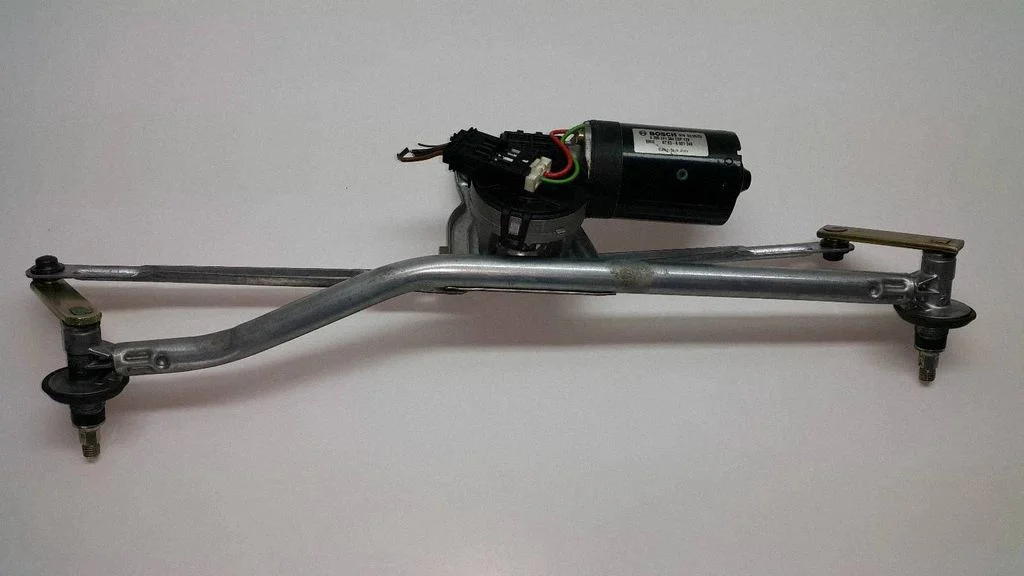 Front wiper linkage and motor 0390241384