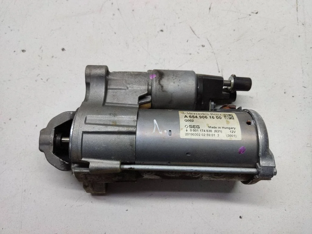 Starter motor – Mercedes-Benz E-Class W213 (2016-)