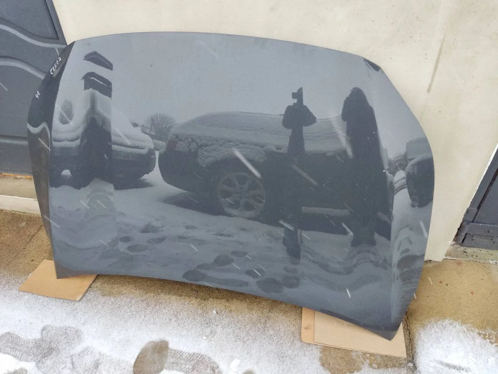 Engine bonnet/hood – front