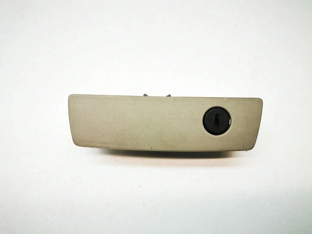 Glove box handle