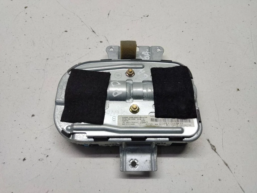Front door airbag