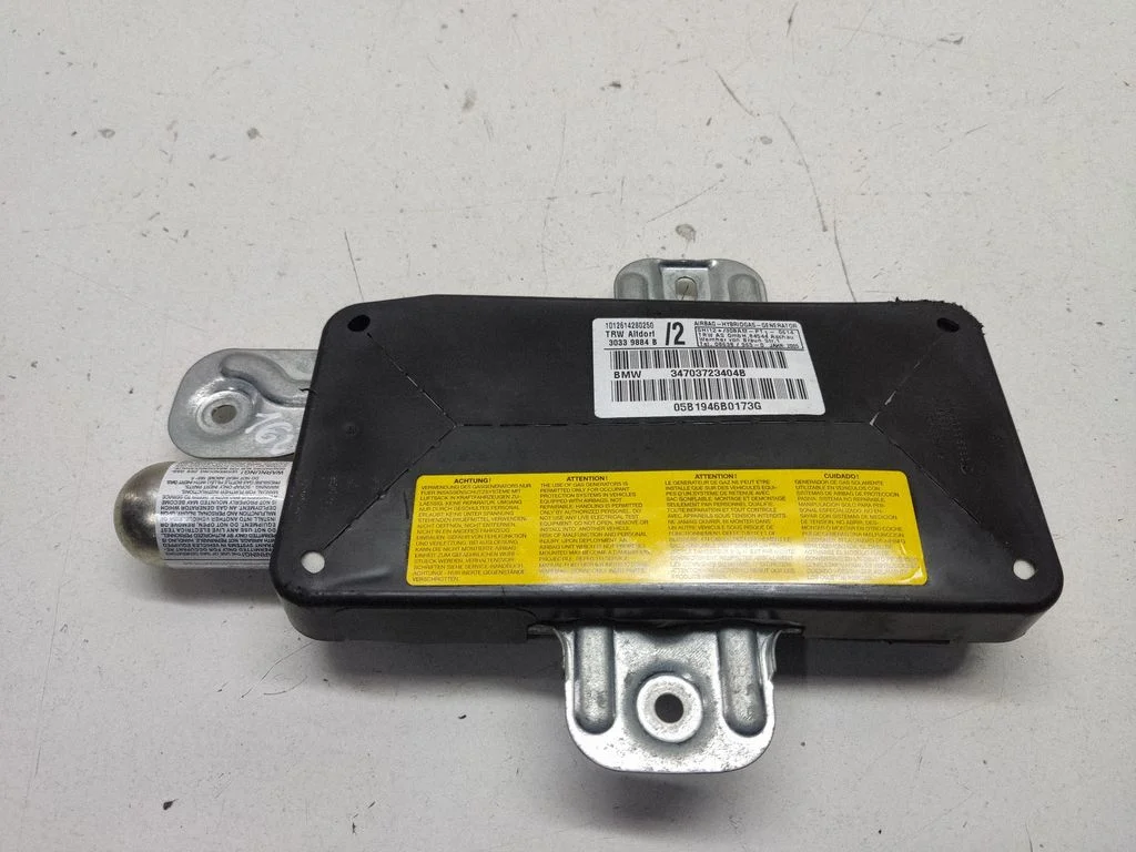 Front door airbag