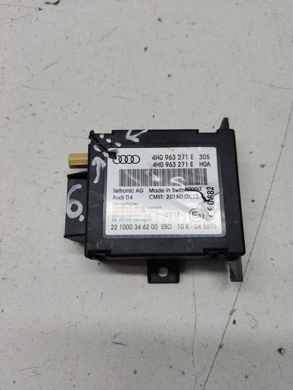 Autonoomse kütteseadme (Webasto) juhtplokk – Audi Q7 4M (2015-)
