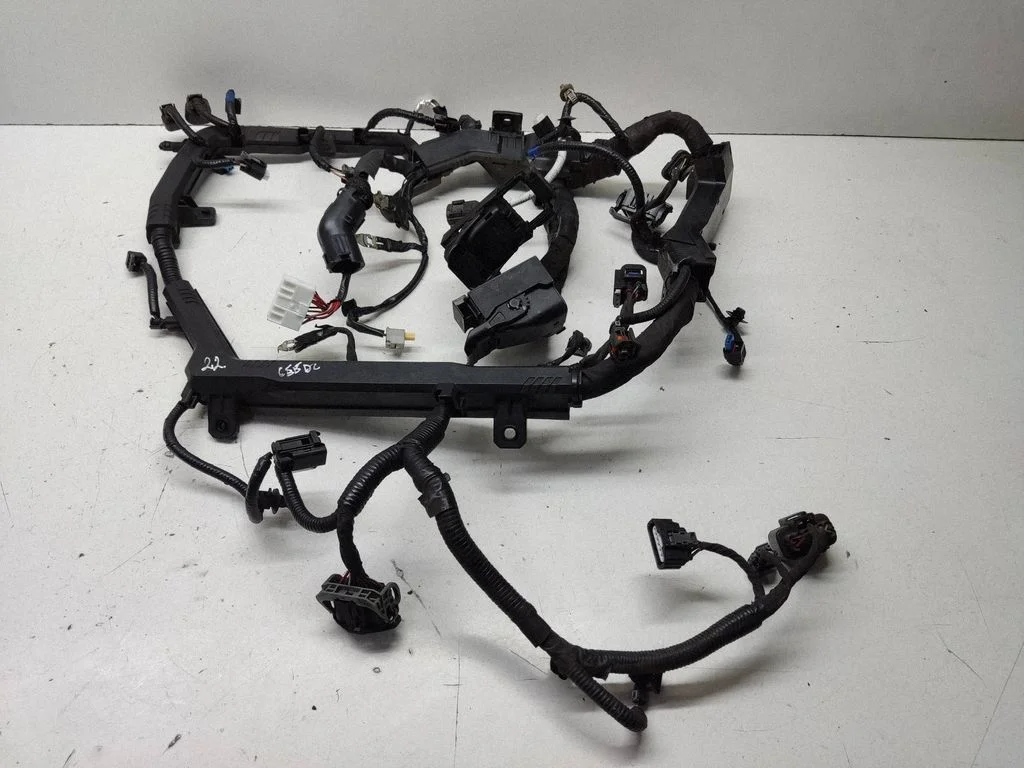 Engine installation wiring loom – front