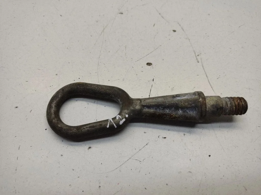 Towing hook eye