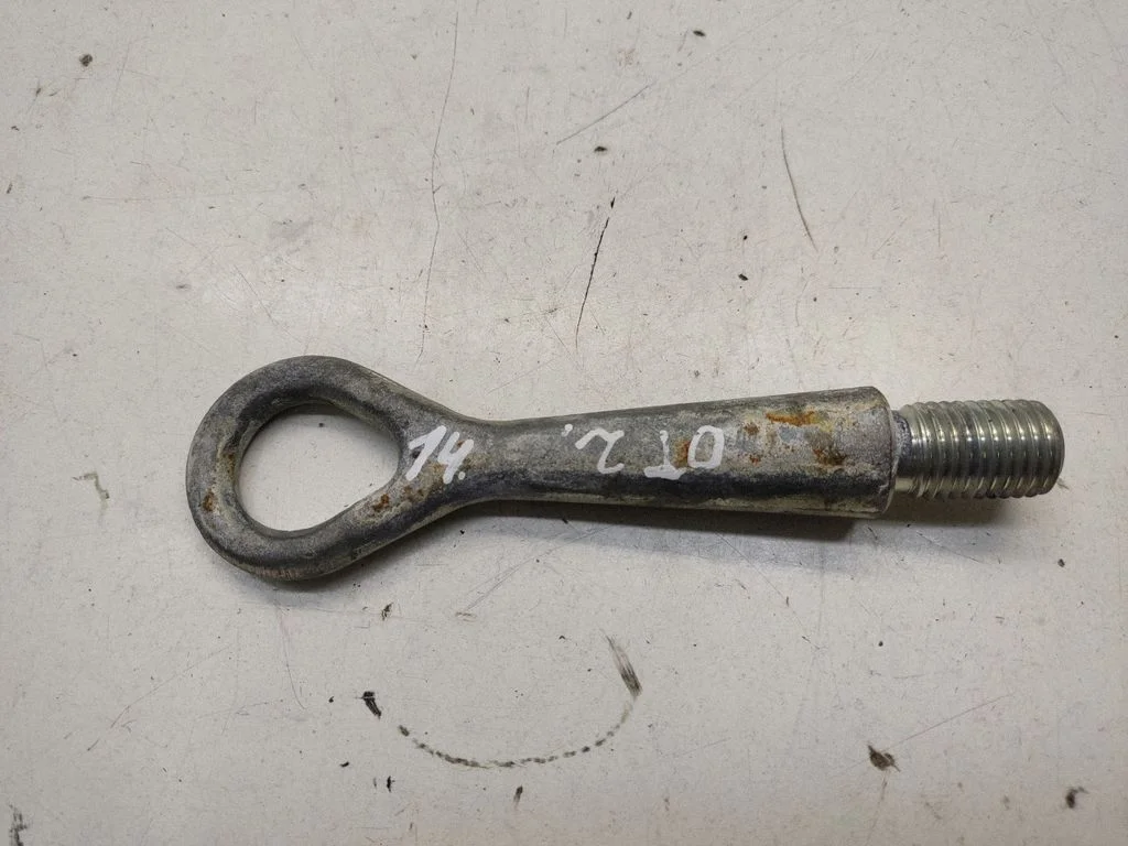 Towing hook eye