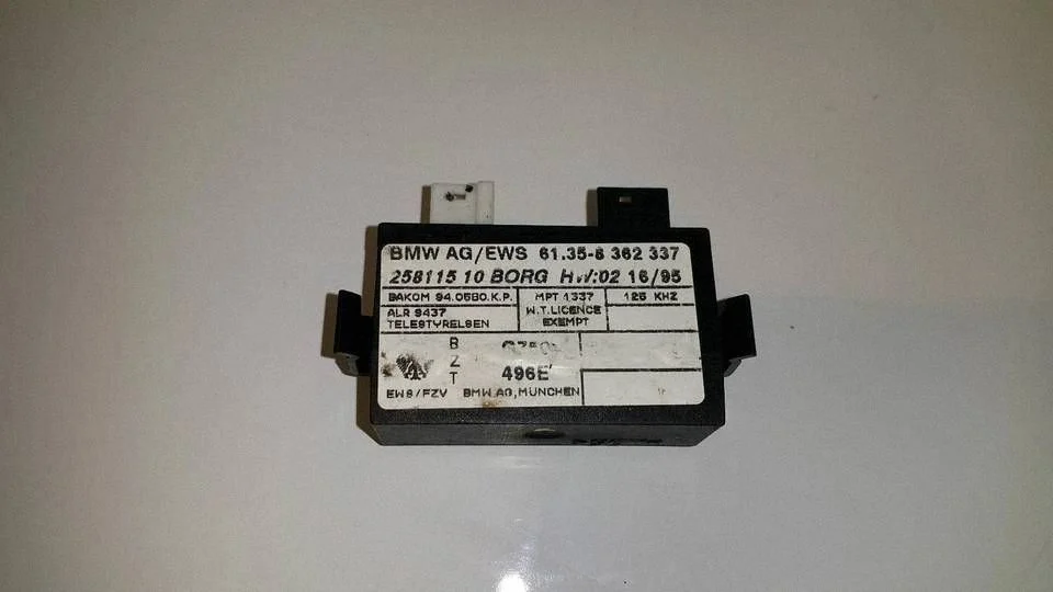 Immobilizer control unit/module 8362337