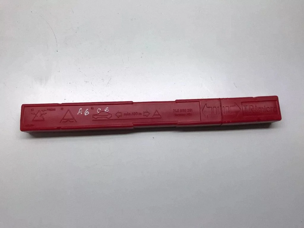 Emergency warning sign 7L0860251