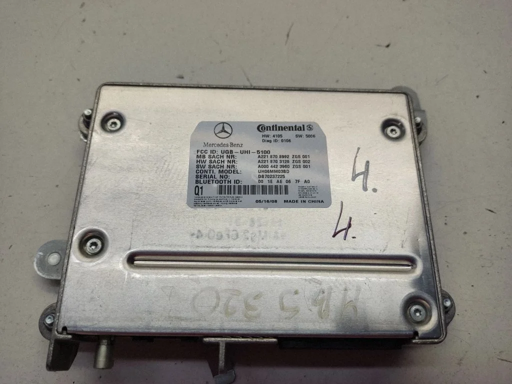 Bluetoothi moodul – Mercedes-Benz S-klass W221 (2005-2013)