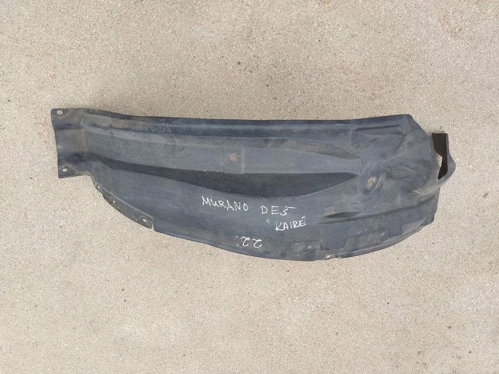 Front wheel arch liner splash guards 63842CA000