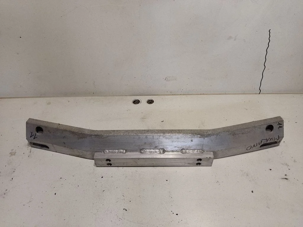 Rear bumper cross member