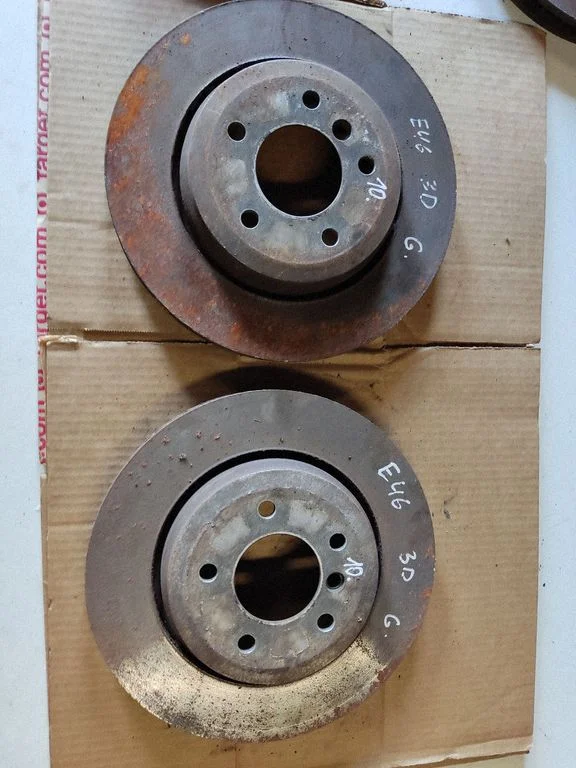 Rear brake disc
