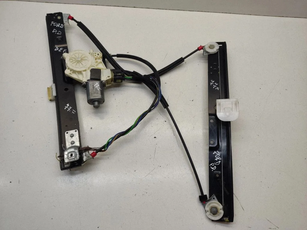 Front door window regulator with motor 6M2114553B